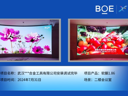 武漢***合金工具有限公司安裝調(diào)試完畢