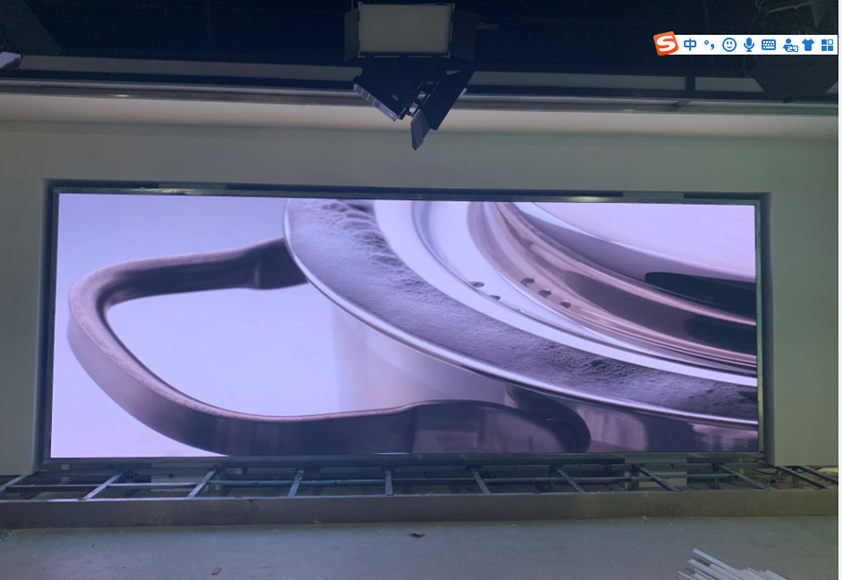 宜昌三峽大學(xué)-室內(nèi)P1.66全彩屏